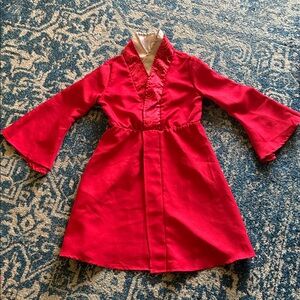 Disney Store Princess Mulan Halloween Costume Kimono Dress Size 4-6